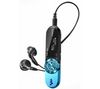 SONY MP3-Player NWZ-B152F Blau + Ohrhörer MDRNE5 - schwarz