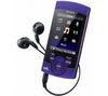 SONY Multimedia-Player NWZ-S544V 8 GB Violett + USB-Ladegerät - weiß