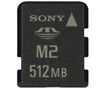 SONY Speicherkarte Memory Stick Micro M2 512 MB