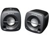 SONY SRS M50B - Tragbare Lautsprecher - 5 Watt (Gesamt) - Schwarz + .Audio Switcher Headset-Umschalter + PC Headset 120