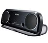 SONY Tragbare Lautsprecher SRS-T10PC - schwarz + .Audio Switcher Headset-Umschalter + PC Headset 120