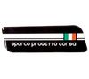 SPARCO PROGETTO CORSA Sticker schwarz SPC