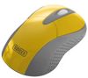 SWEEX Drahtlose Maus Wireless Mouse MI424 - Mango Yellow + USB-Hub 4 Ports UH-10