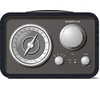 TANGENT AM/FM-Radio Uno schwarz