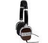 Kopfhörer VINTAGE CSV1CH - Silber/Chocolate + Audio-Adapter - Klinken-Doppelstecker - 1 x 3,5 mm Stecker auf 2 x 3,5 mm Buchse