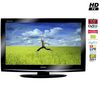 TOSHIBA LCD-Fernseher 32AV733F - schwarz + Wandbefestigung FLAT 10