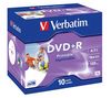 VERBATIM 10 bedruckbare DVD+Rs 4,7 GB